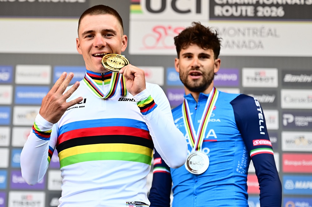 Evenepoel punge Ganna: “Dice sempre la stessa cosa…”