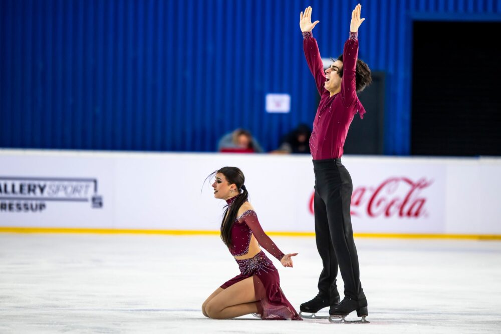Pattinaggio di figura: Soldati-Tagliabue chiudono ai piedi del podio il Grand Prix Junior di Batumi