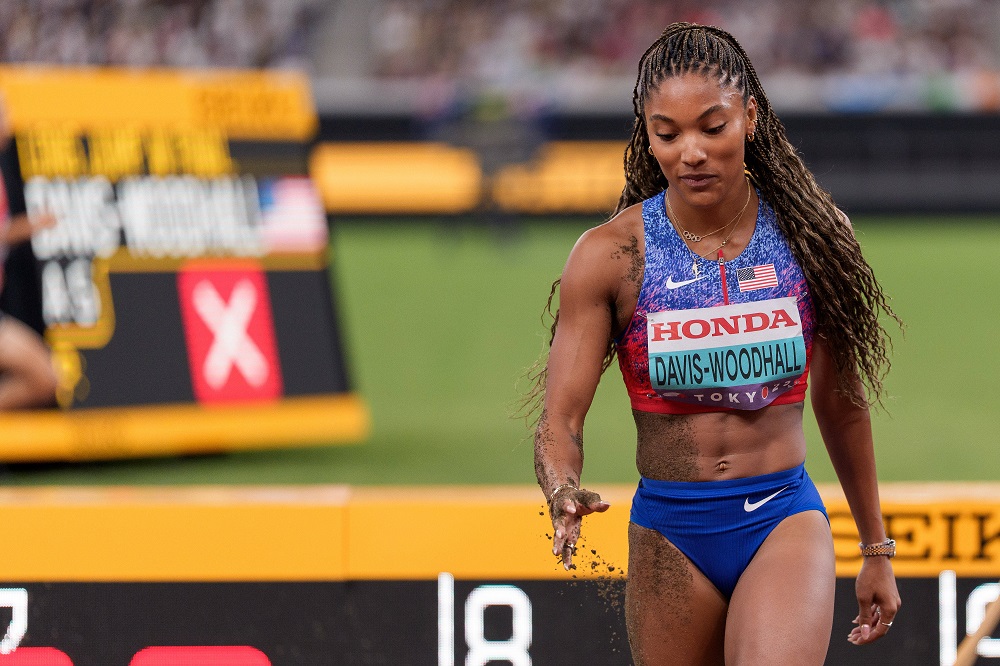 Paura per Tara Davis-Woodhall: schianto frontale, World Athletics Ultimate Championships a rischio