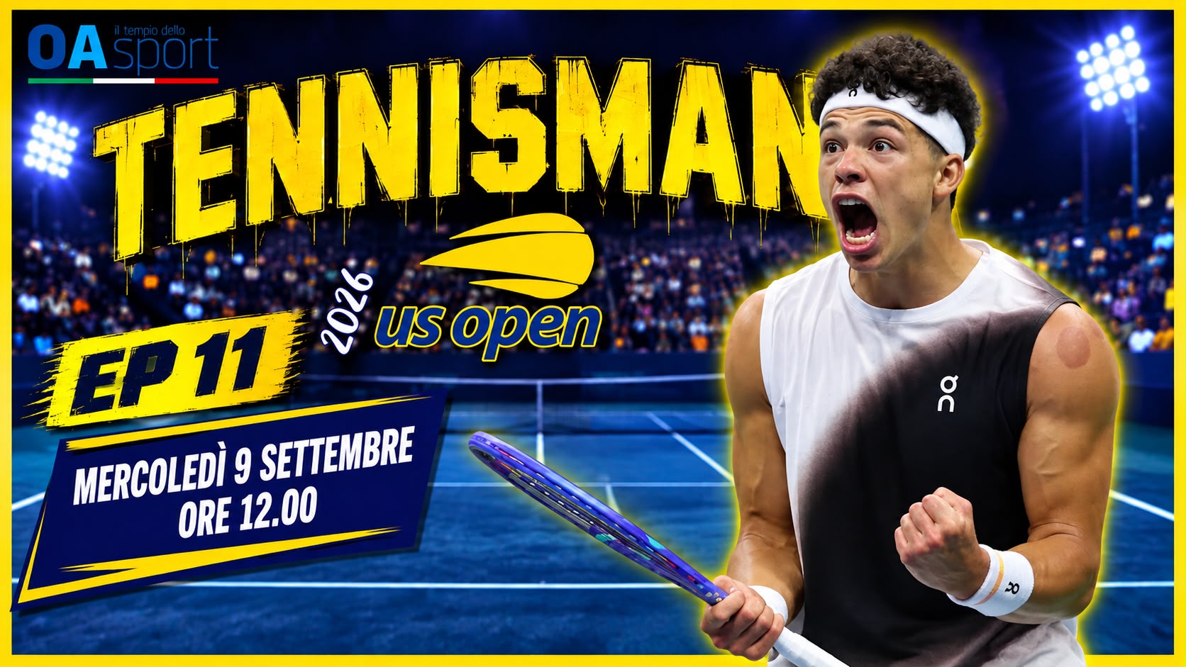 Us Open 2026 p. 11: Notte da sogno per Big Ben Shelton