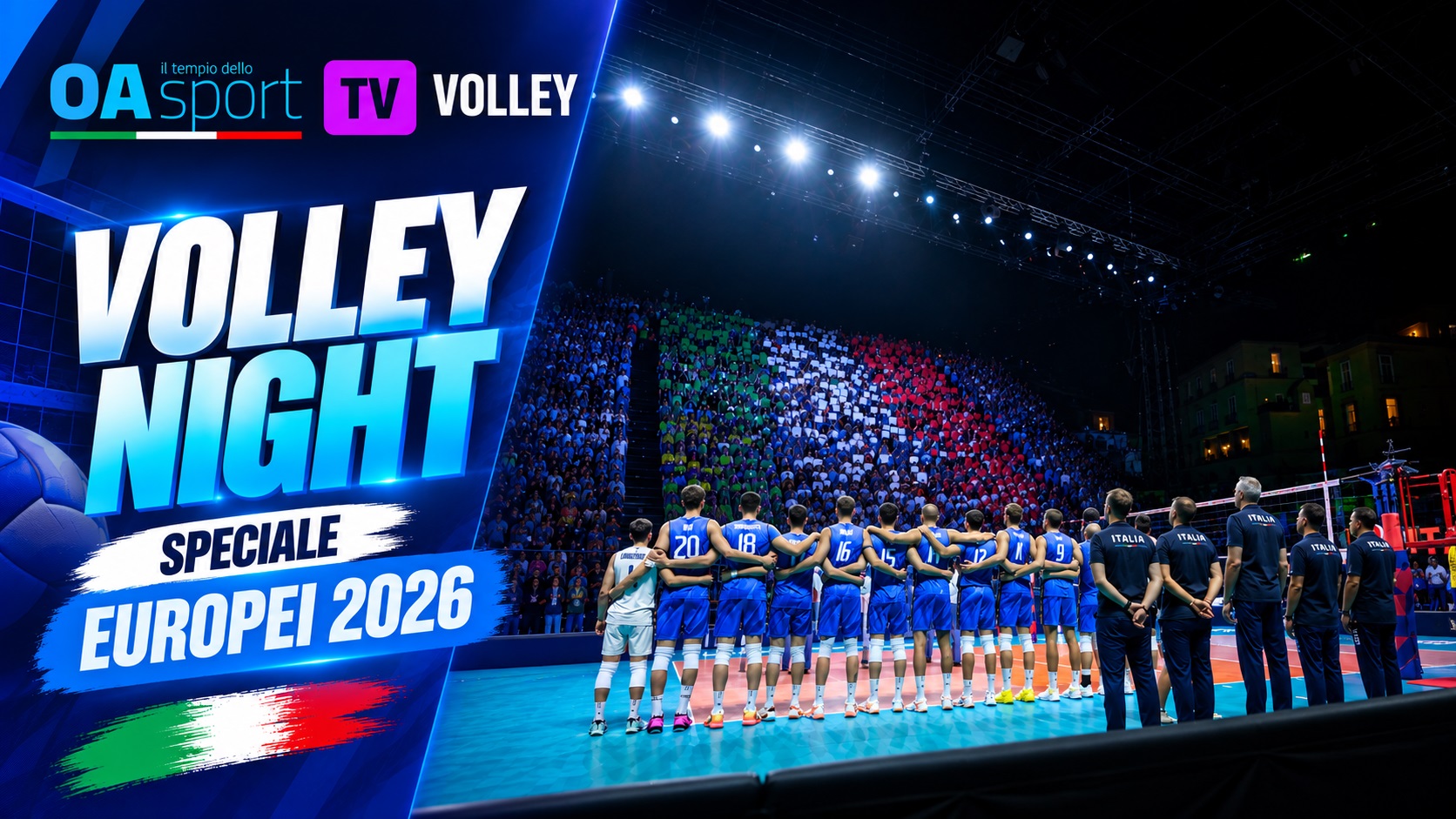 Europei volley, Italia subito vincente nonostante la pioggia! Romanò, Giannelli e Balaso dopo il 3-0