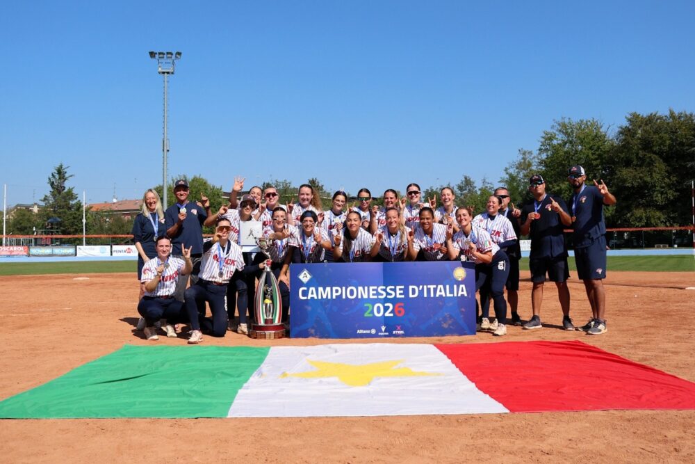 La Quick Mill Bollate trionfa alle Italian Softball Series! Forlì battuta in gara-5!