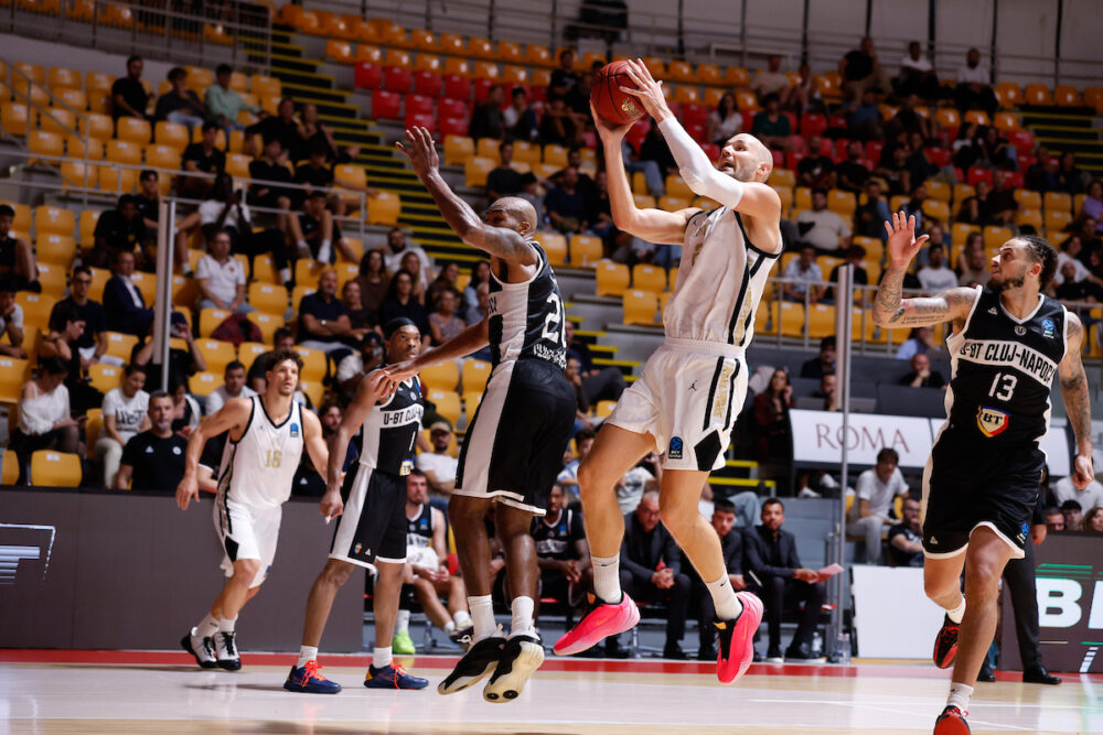 Basket: Maxima Roma, prima vincente in EuroCup. Cluj-Napoca non entra mai in partita