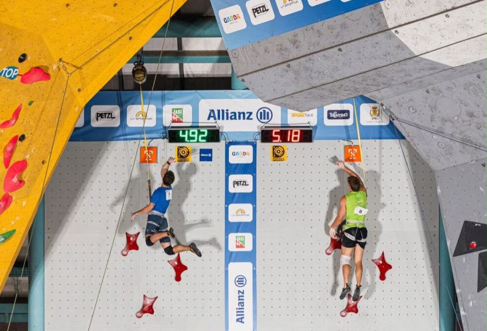 Arrampicata sportiva: Matteo Zurloni mette a segno il nuovo record italiano della speed