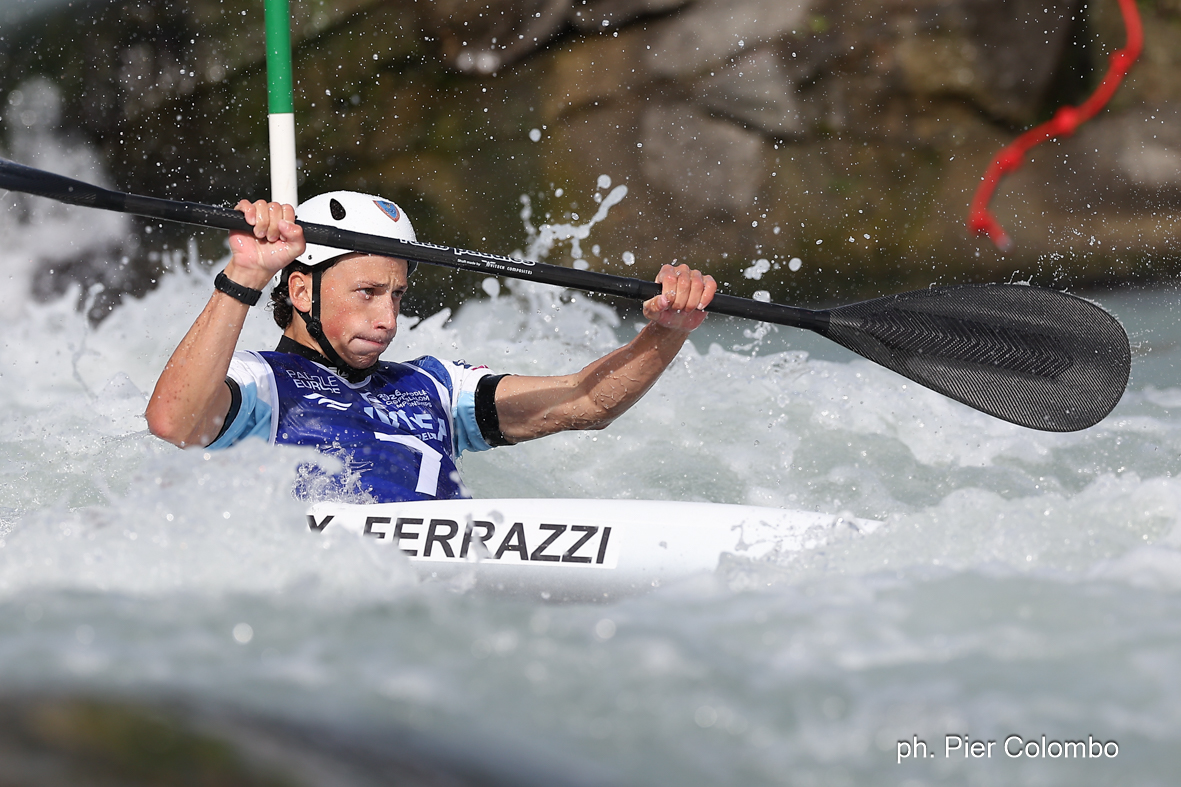 Canoa slalom, Xavier Ferrazzi e Giovanni De Gennaro entrambi a medaglia agli Europei di Ivrea!