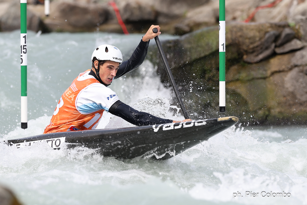 Canoa slalom, altro giovane a medaglia per l’Italia! Elio Maiutto irrompe agli Europei nella canadese