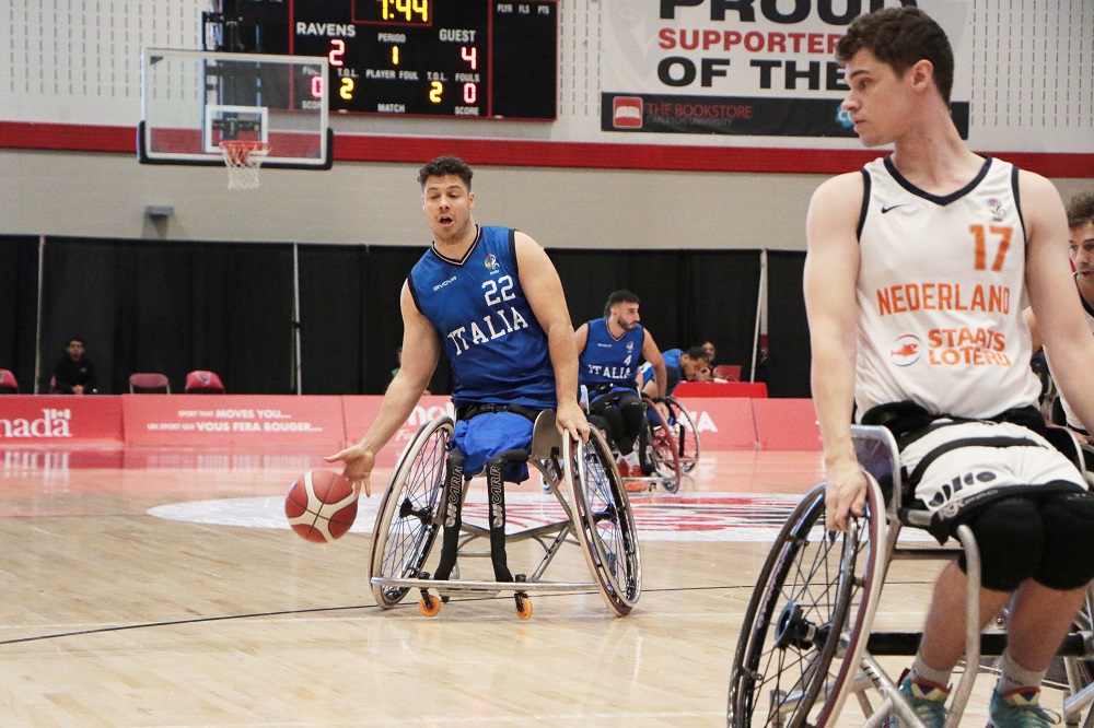 Basket in carrozzina: primi passi convincenti per l’Italia ai Mondiali di Ottawa