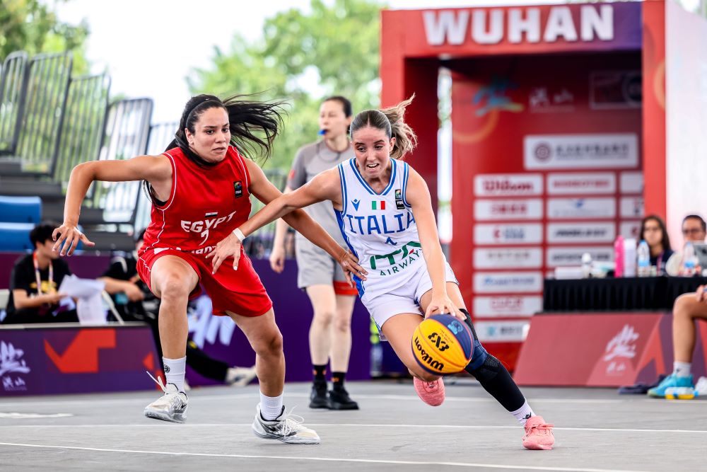 Basket 3×3, l’Italia femminile si arrende all’Egitto nel primo match dei Mondiali U23