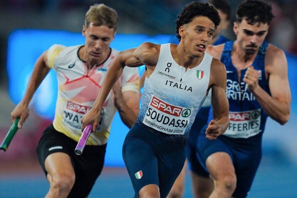 Mohamed Soudassi torna da eroe della 4×400 e stampa un bel tempo sul giro di pista