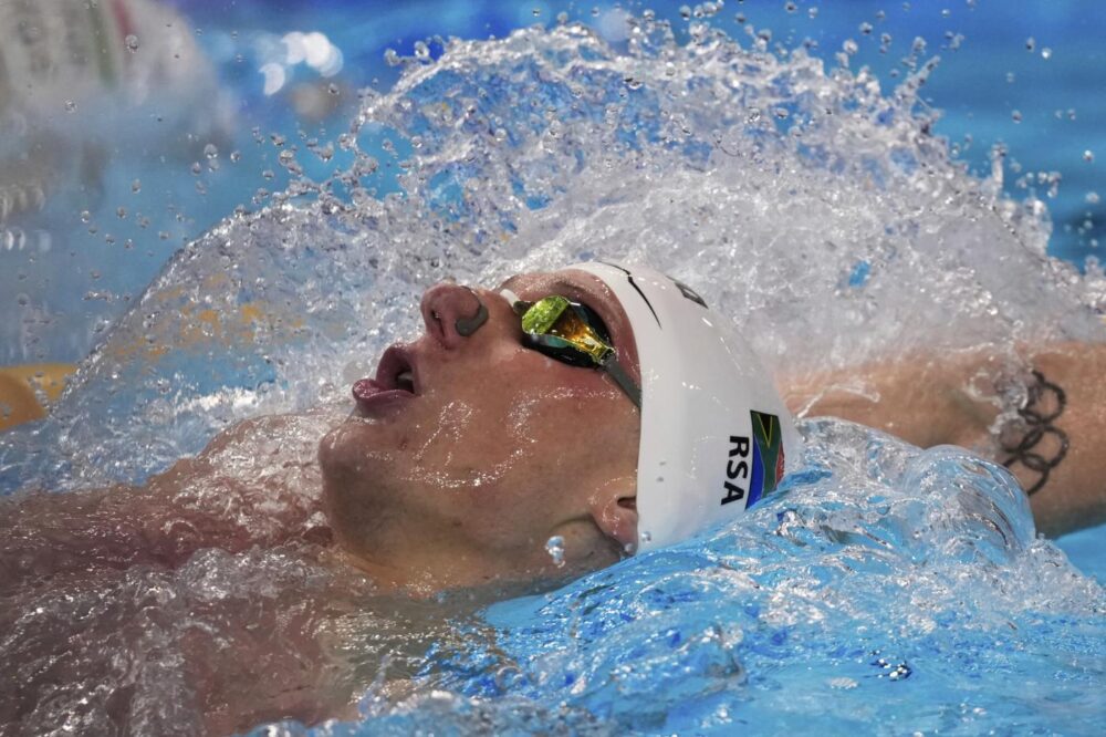 Pieter Coetze un siluro a Tashkent: nuovo record del mondo dei 50 dorso in vasca corta!