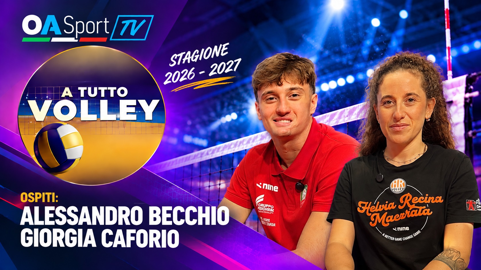 ATuttoVolley: Becchio e Caforio raccontano la pallavolo di Macerata