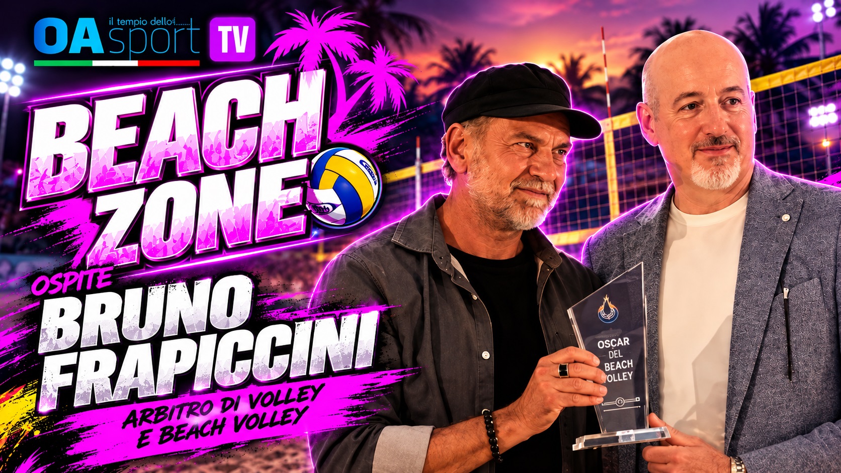 Dentro una grande carriera internazionale: Bruno Frapiccini ospite a Beach Zone