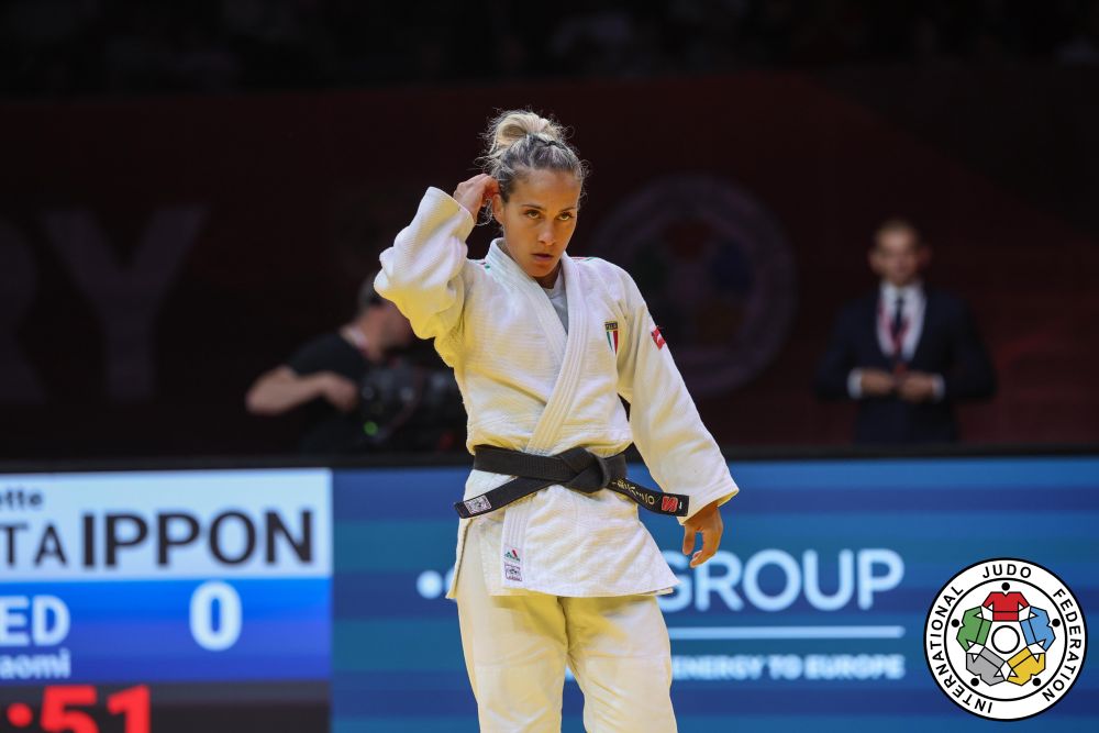 Judo, Odette Giuffrida cede in semifinale e lotterà per il bronzo ai Mondiali
