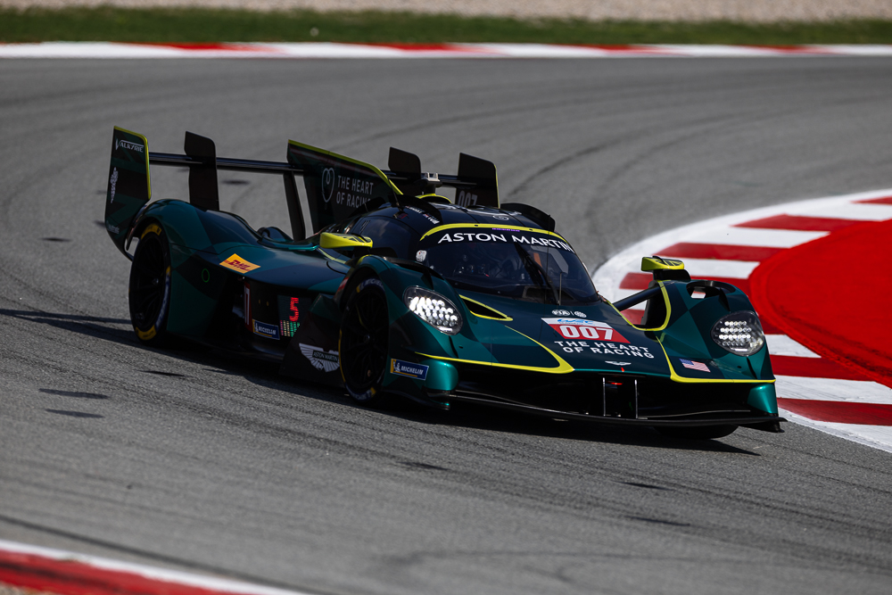WEC, Barcellona: Aston Martin guida il gruppo nella FP2