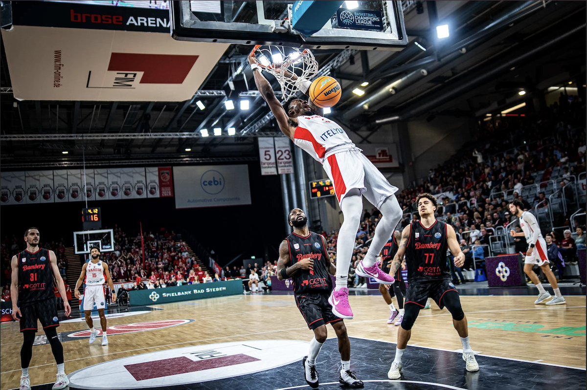 Basket, Champions League: Varese domina il Bamberg in trasferta e sogna i playoff