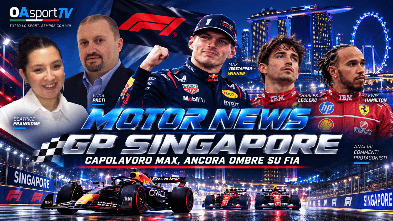 F1 Singapore: Verstappen fa la storia! La FIA lascia ancora perplessi