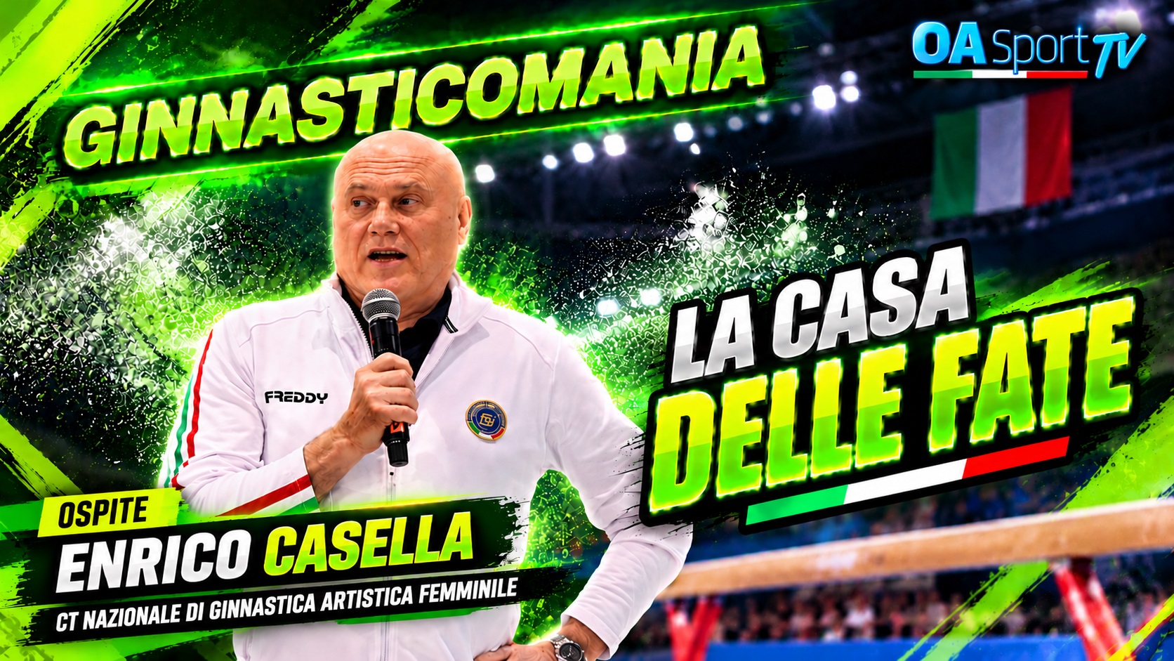 Dentro la casa delle Fate con Enrico Casella: viaggio nel nuovo tempio della ginnastica azzurra