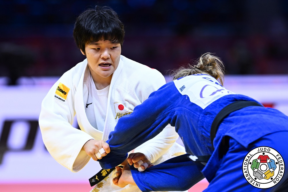 Judo, Haruka Kaju e Tato Grigalashvili trionfano nel day-4 dei Mondiali di Baku