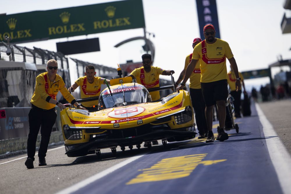WEC, Ferrari subito in vetta nella FP1 di Barcellona