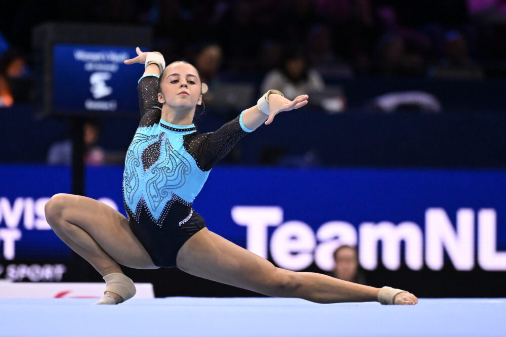 Giulia Perotti tra le 10 migliori ginnaste al mondo, ma il pari merito punitivo… Un trampolino di lancio e un volteggio da rafforzare
