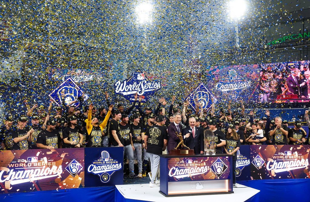 I Milwaukee Brewers vincono le World Series. Tampa Bay Rays battuti anche in gara-5