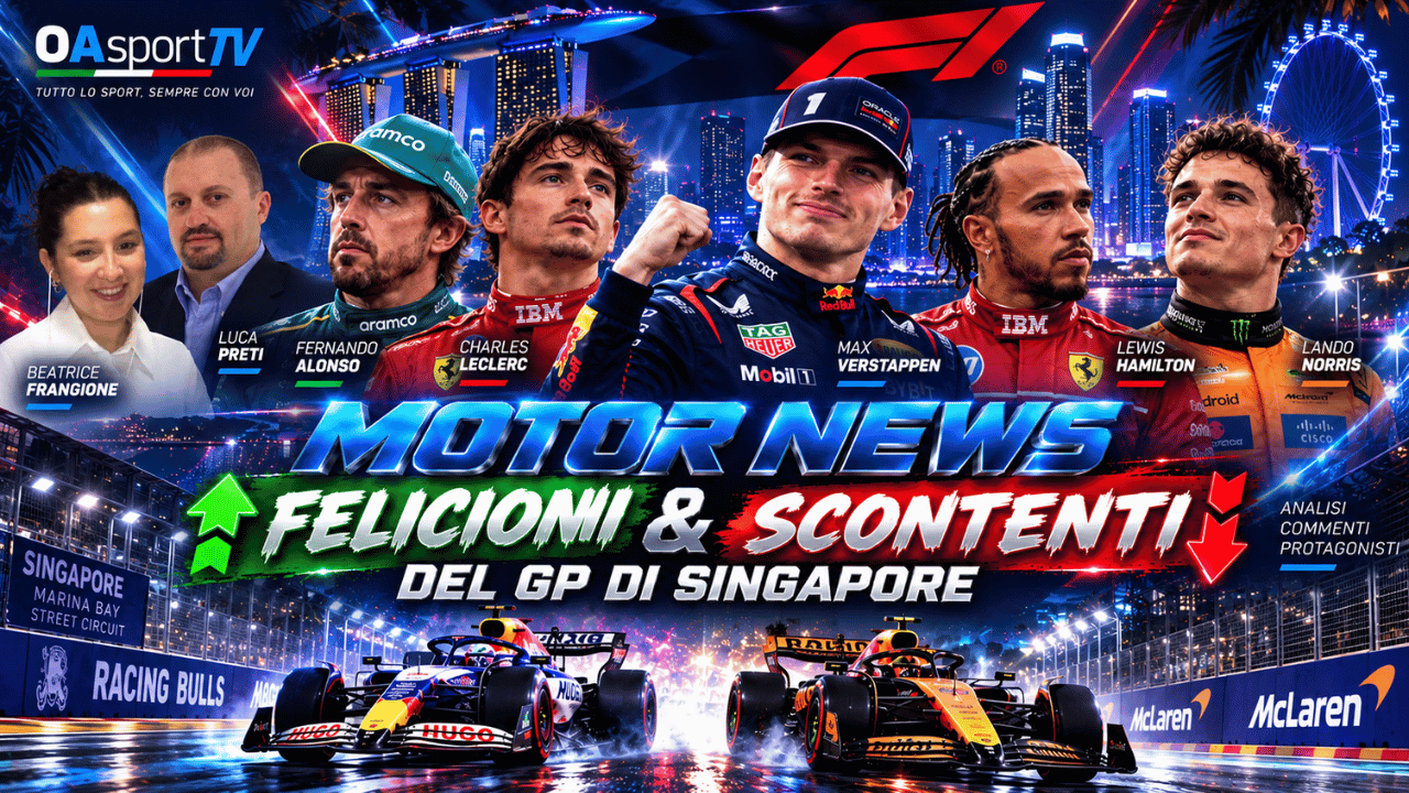 F1 Singapore: Verstappen vince, ma il vero Felicione è Mekies!