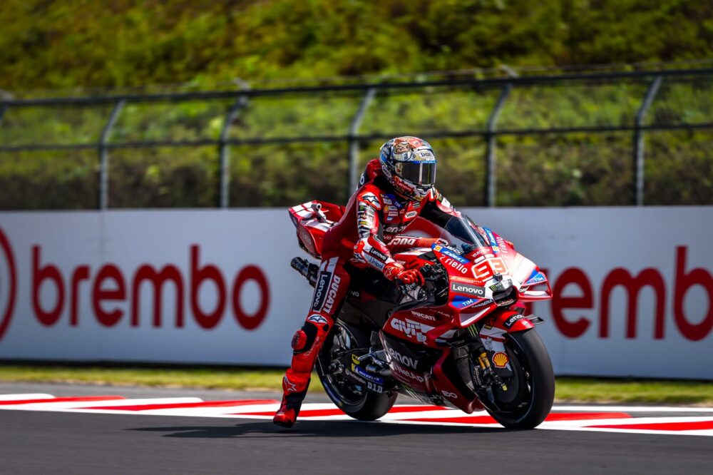 MotoGP, Marc Marquez mastica amaro: “Soddisfatto della prima fila, non del mio giro”
