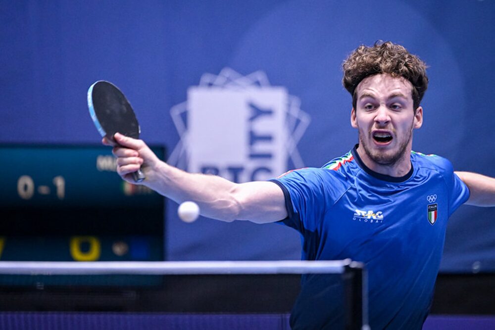 Tennistavolo: Matteo Mutti e Gaia Monfardini volano ai sedicesimi nei singolari degli Europei