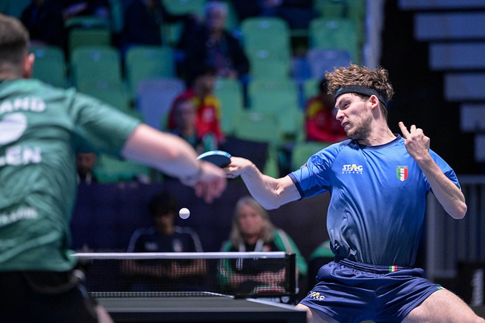 Tennistavolo: agli Europei bene Mutti e Oyebode in singolare, out i doppi maschili