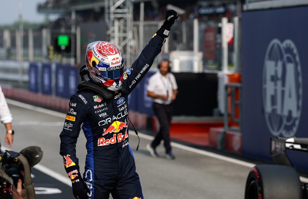 Max Verstappen esulta: “Una vittoria significativa, la prima per noi da costruttore”