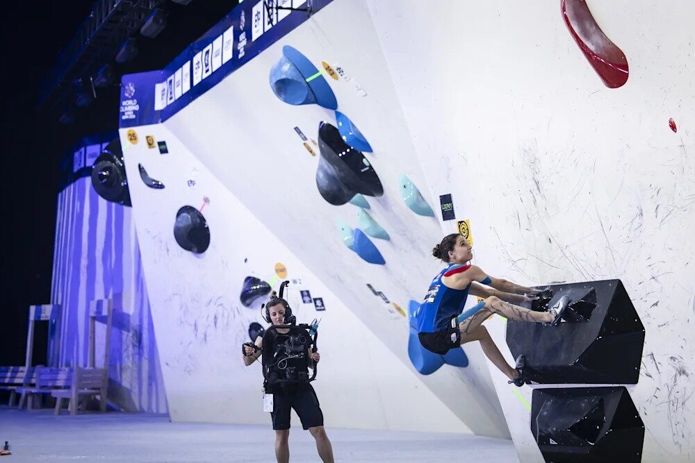 Arrampicata sportiva: Oriane Bertone vince nel boulder di Salt Lake City