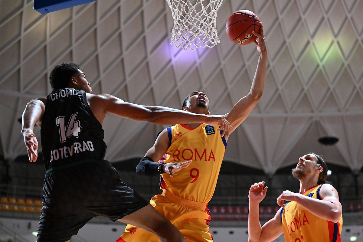 Basket, EuroCup: la BC Roma batte il Balkan Botevgrad all’overtime