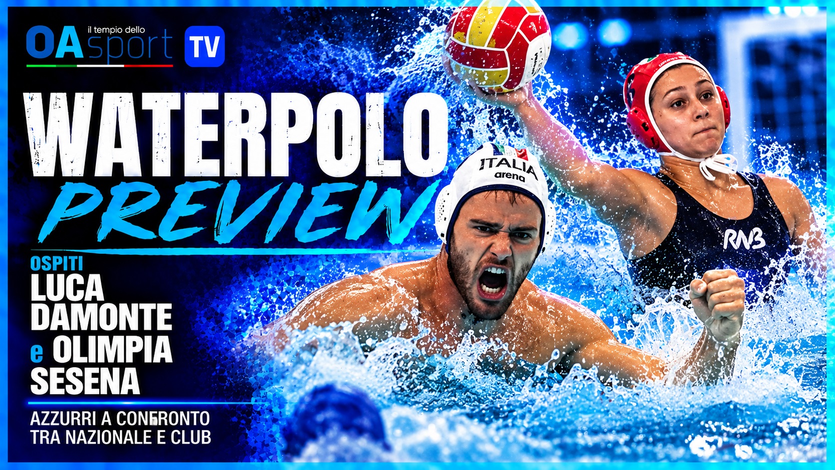 Pallanuoto, doppio big match in A1: le analisi di Damonte e Sesena