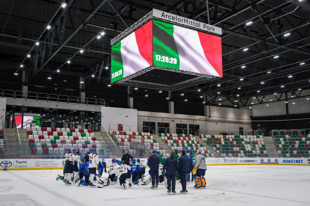 Hockey ghiaccio, definito il calendario dell’Italia alla European Cup of Nations di novembre