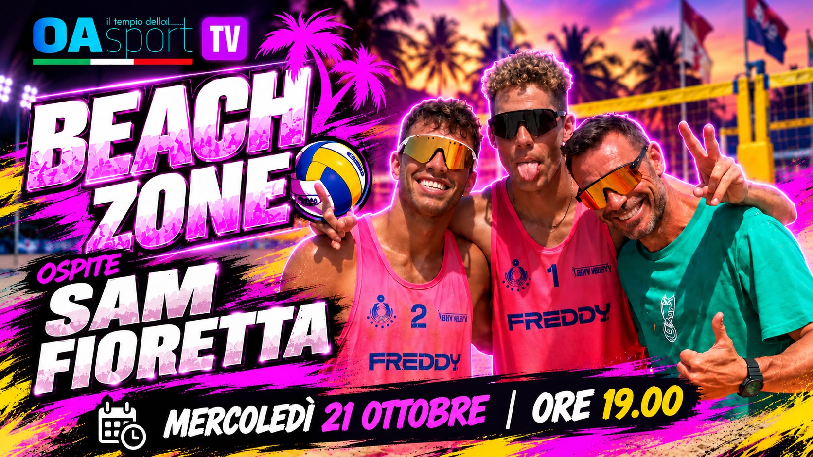 Quale futuro per il beach volley italiano? Sam Fioretta a Beach Zone