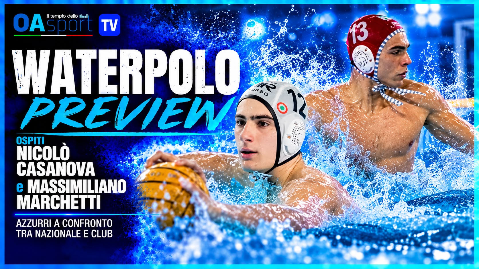 PALLANUOTO: è tempo di derby! Lazio Nuoto contro Olympic Roma, le analisi di Casanova e Marchetti