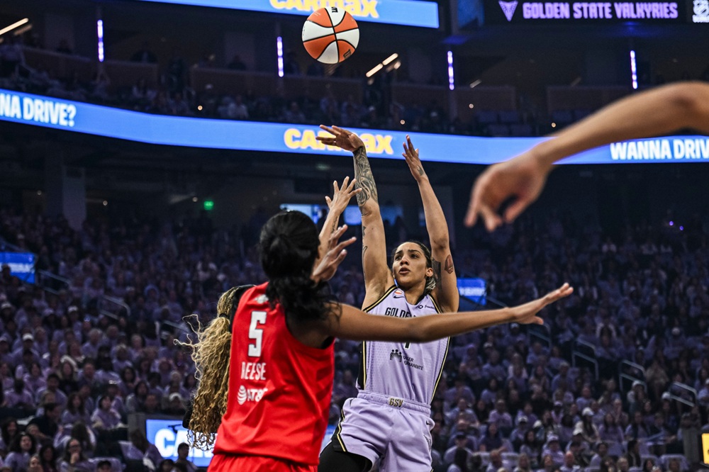 WNBA Finals 2026, le Golden State Valkyries vincono gara-4. Williams trascina, Zandalasini c’è
