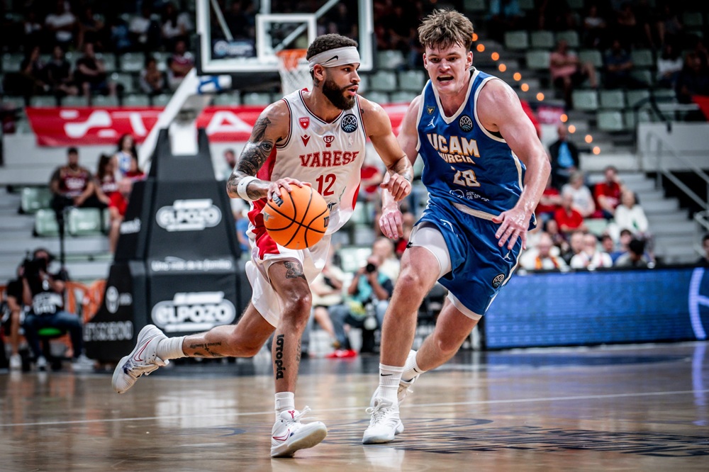 Basket, Varese crolla all’esordio in Champions League contro Murcia