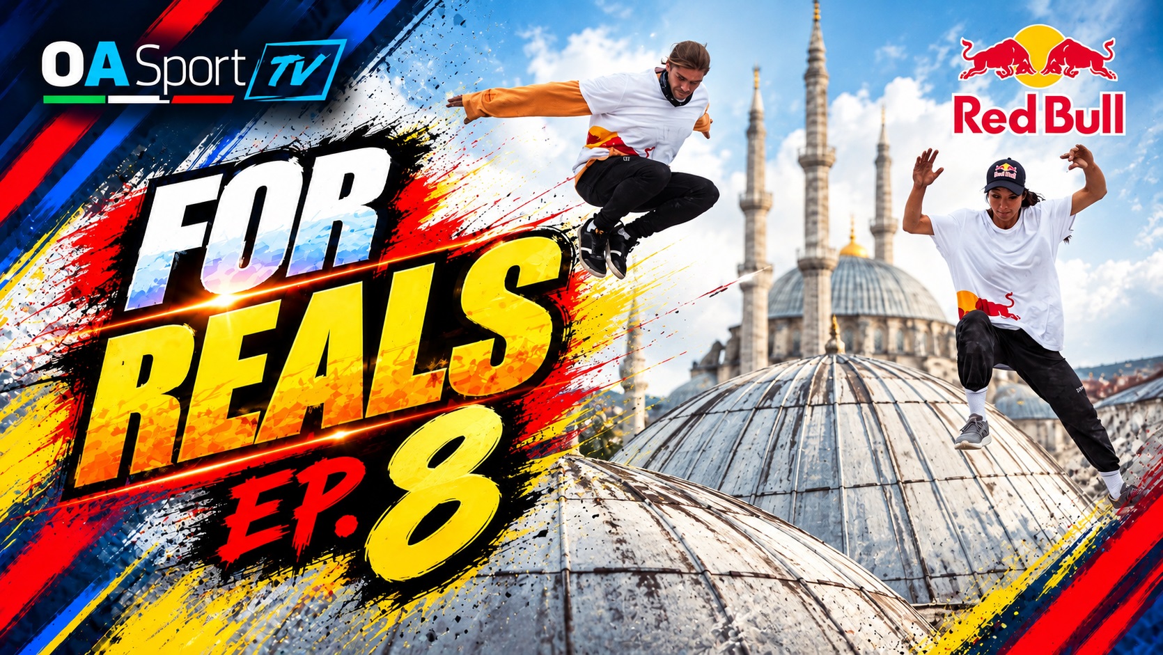 Red Bull For Reals 8: dalla Streif ai tetti di Istanbul, sfide senza limiti