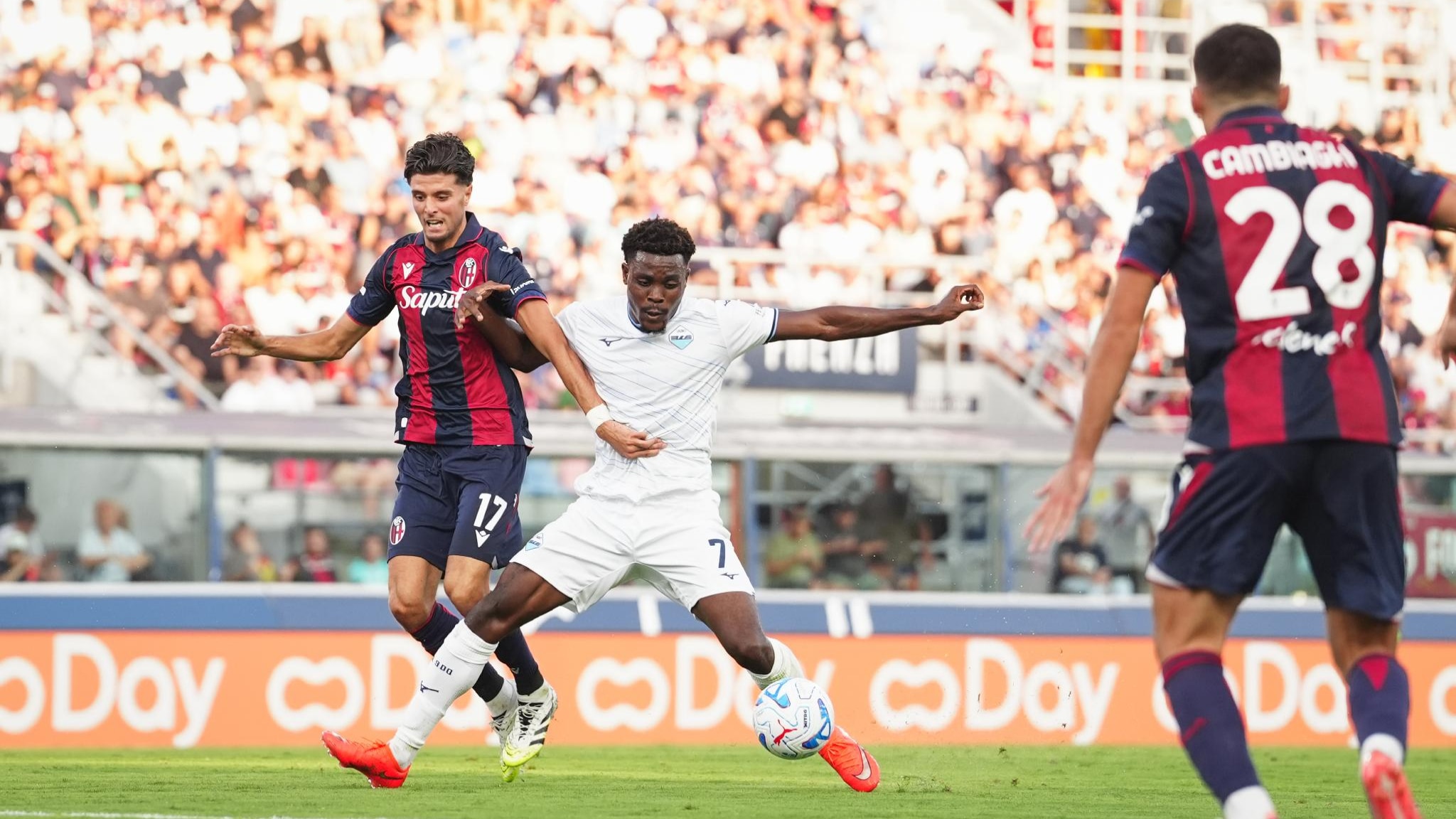 Bologna-Lazio 0-1, la sintesi della partita