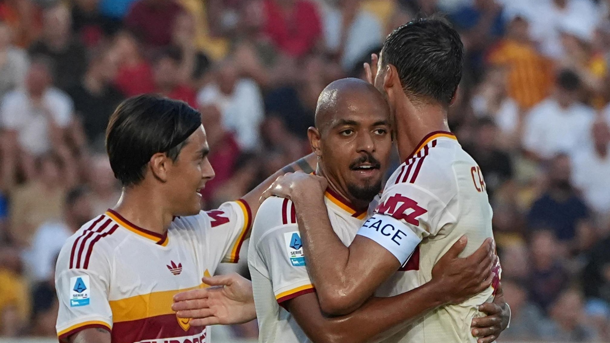 Lecce-Roma 0-4, la sintesi della partita