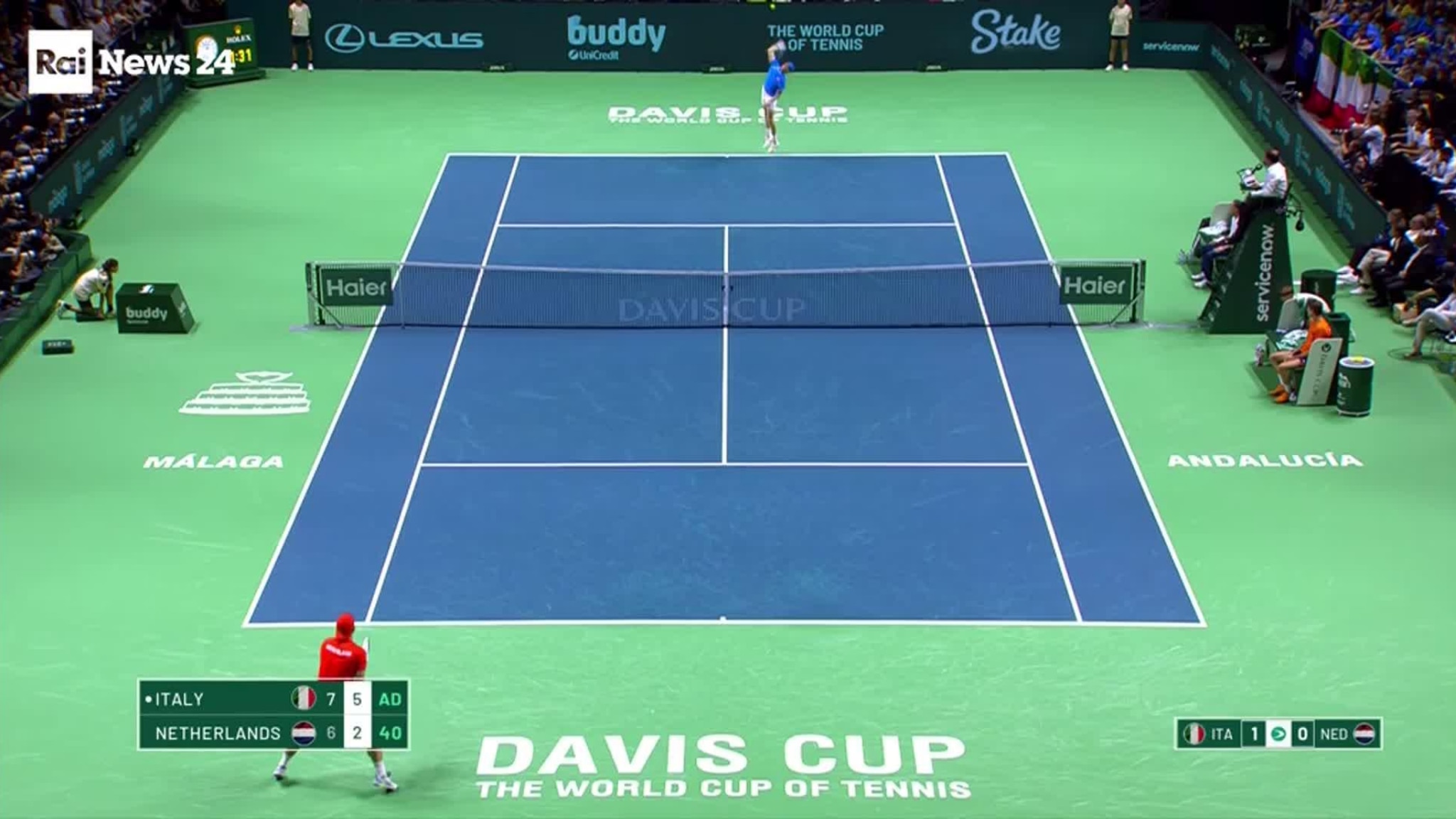 Sorpasso storico nello sport italiano: il tennis scavalca il calcio