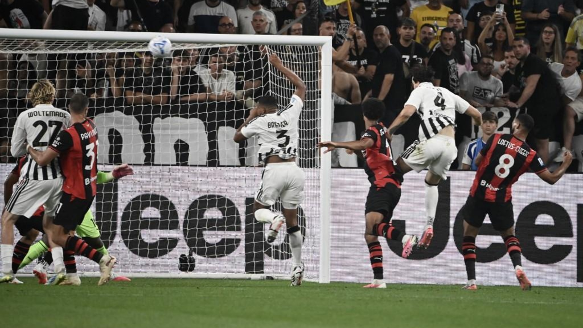 Serie A, Juventus-Milan 1-1. La sintesi della partita