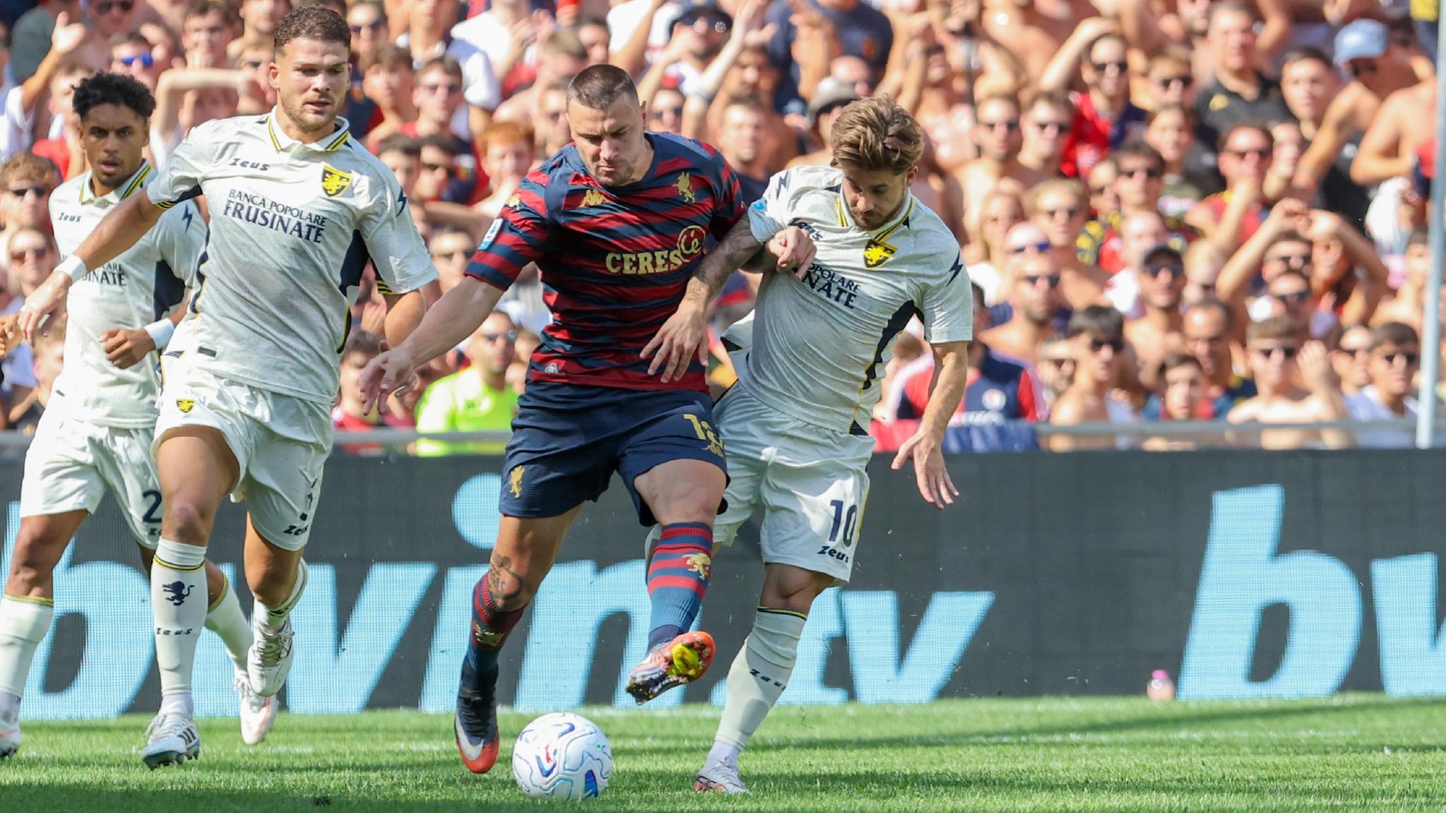 Genoa Frosinone 1-1, la sintesi della partita