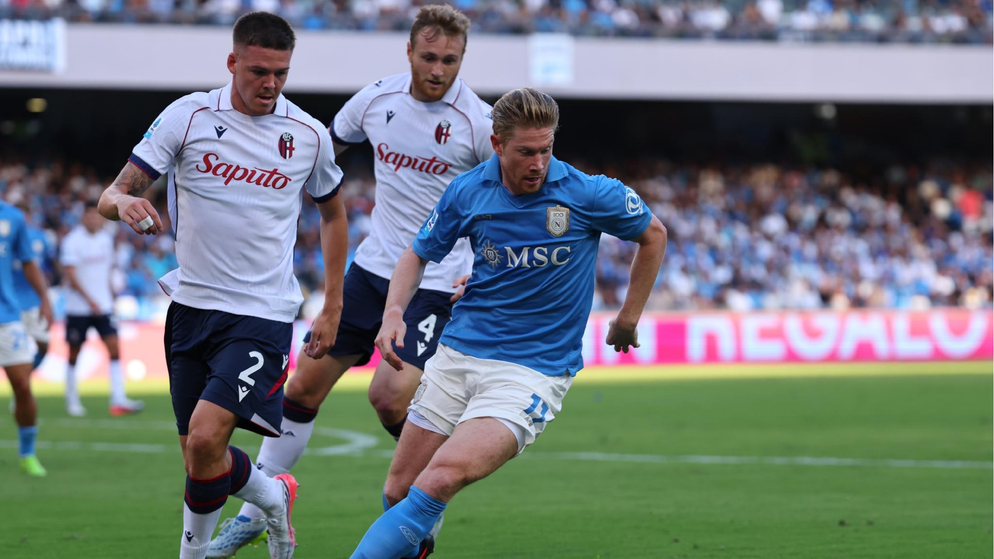 Napoli-Bologna 1-0, la sintesi della partita