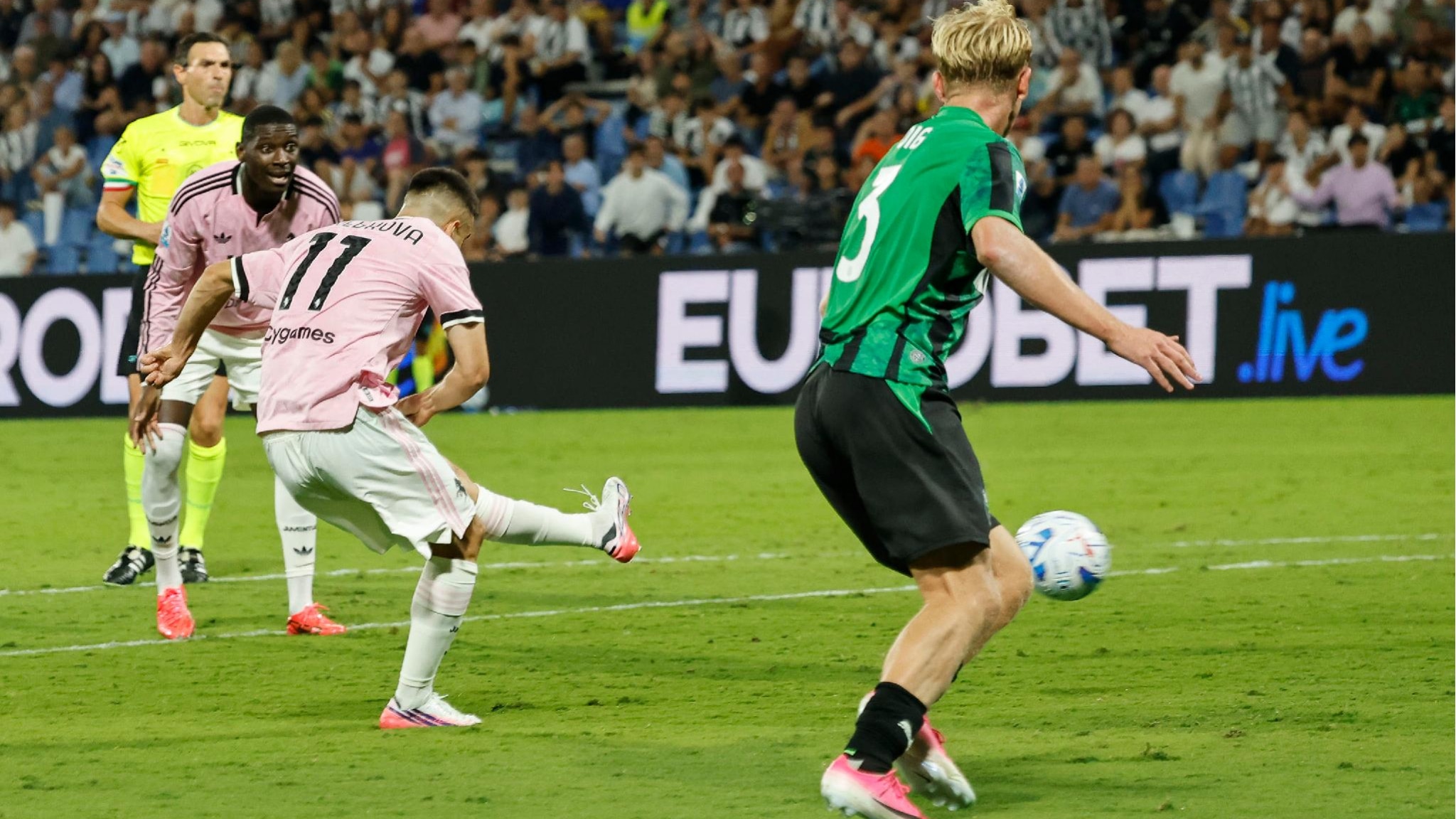 Serie A, Sassuolo-Juventus 3-2. La sintesi della partita