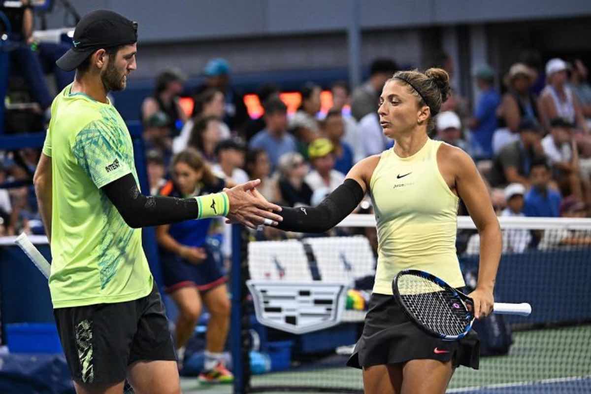 US Open 2026, doppio misto: Errani-Vavassori difendono il titolo, Cobolli con Bencic