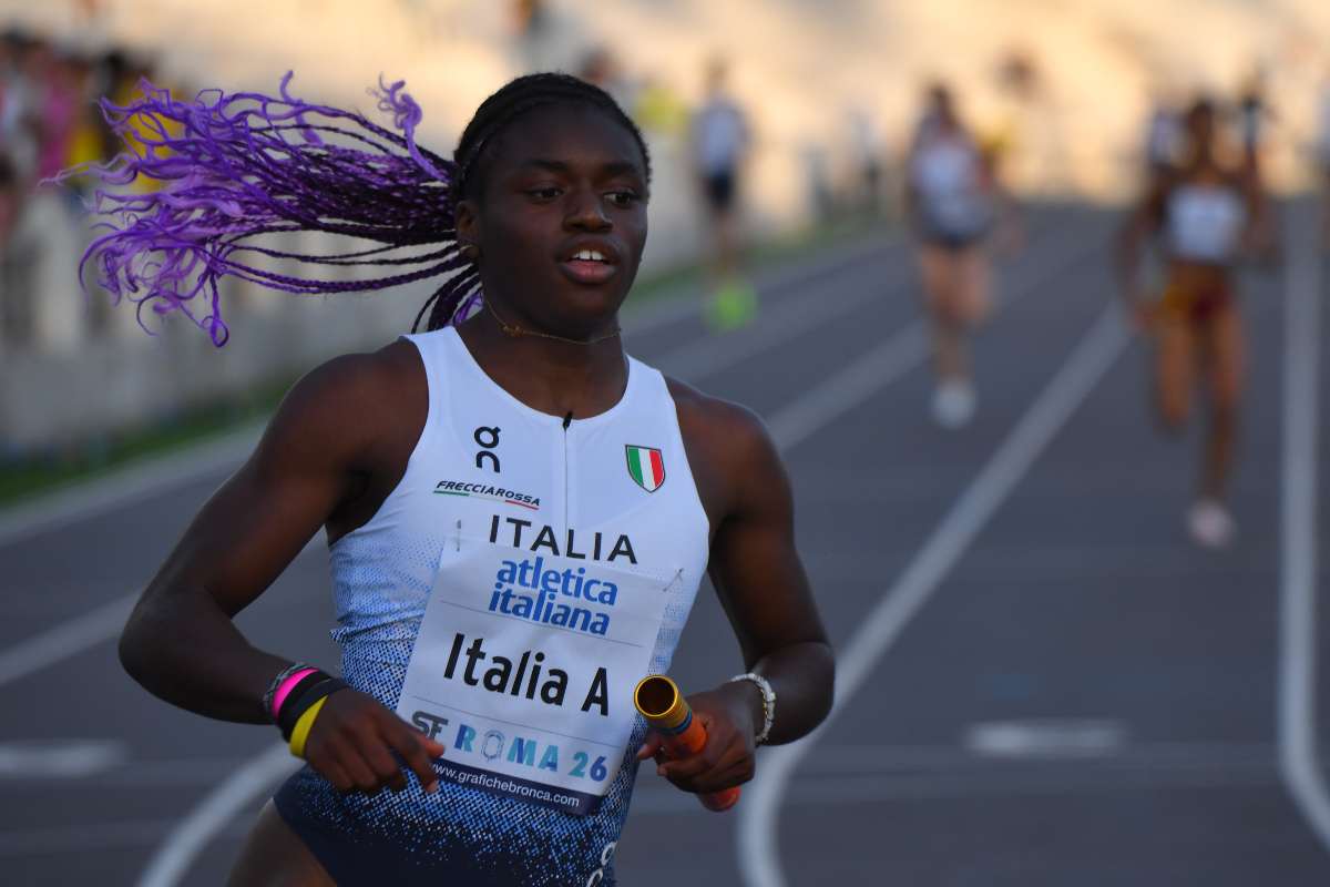 Mondiali U20, oro e record del mondo per l’Italia nella 4×100 mista: Doualla straordinaria