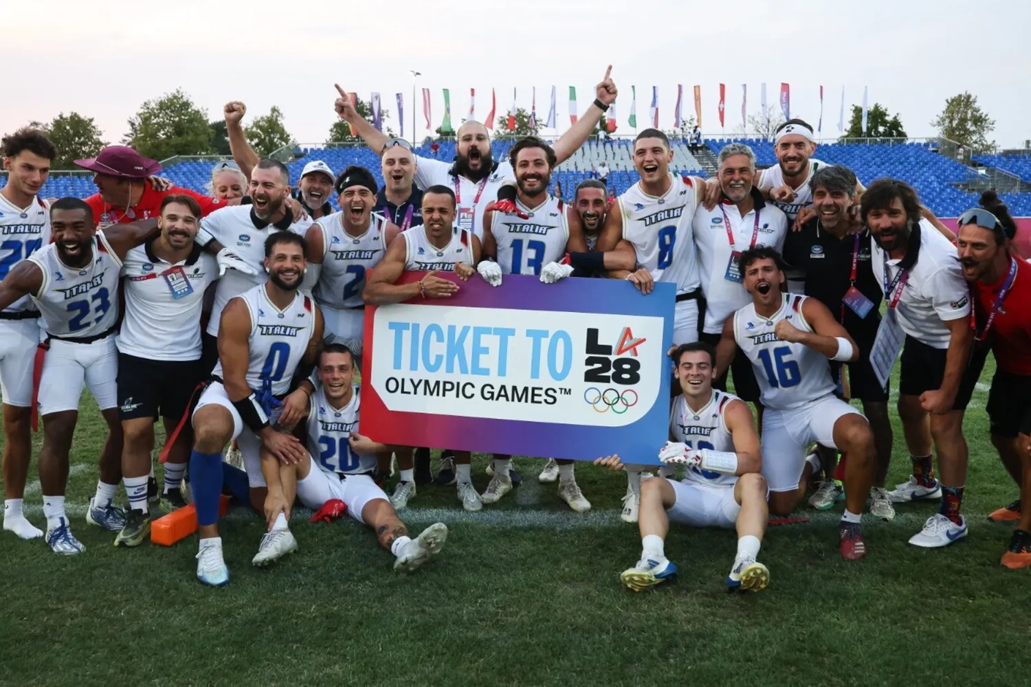 Flag football, Italia storica: qualificata a Los Angeles 2028, oggi la finale mondiale contro gli USA
