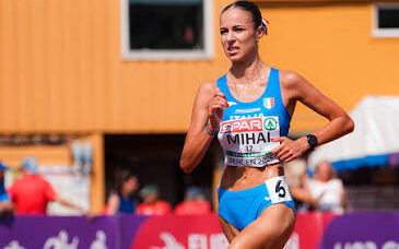 Europei atletica Birmingham 2026, Mihai argento nella mezza maratona di marcia: Palmisano quinta